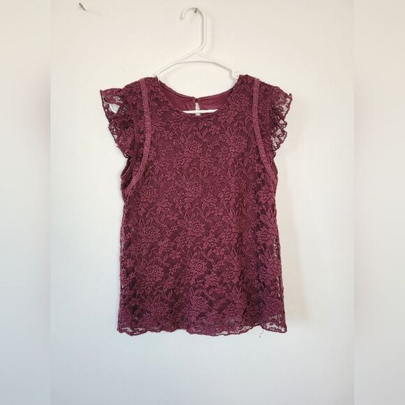 Bundle Of 3 Lace Blouse Sleeveless Cottage Fairy Academia Lolita Coquette Small - Picture 5 of 10